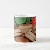 Farbenfrohe Sandwichkekse Kaffeetasse (Mittel)