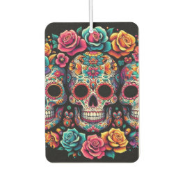 Farbenfrohe Schädel Luftfrischer! Autolufterfrischer
