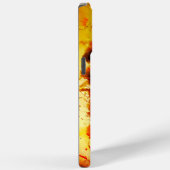 Farbenfrohe Schädel mit Blume Case-Mate iPhone Hülle (Rückseite / Rechts)