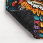 Farbenfrohe Schälkunst mit viel Liebe zum Detail Mousepad (Ecke)