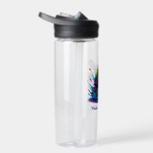 Farbenfrohe Schildkröte Trinkflasche (Rechts)