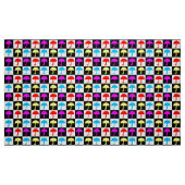 Farbenfrohe Schirmherrschaft Karo Muster Stoff (Fat Quarter (45,7 x 55,9 cm))