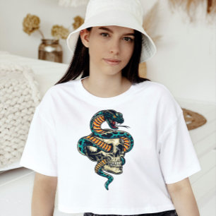 Farbenfrohe Schlange T-Shirt