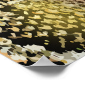 Farbenfrohe Schlangenhaut: nahtloses Design. Poster (Ecke)