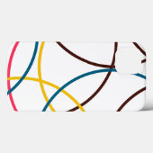Farbenfrohe, schlichte moderne coole, urbane Trend Case-Mate iPhone Hülle (Rückseite (Horizontal))