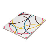 Farbenfrohe, schlichte moderne coole, urbane Trend Fliese (Seite)