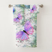 Farbenfrohe Schmetterlinge Badetuch Set (Insitu)