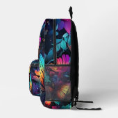 Farbenfrohe Schmetterlinge Bedruckter Rucksack (Rechts)