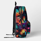 Farbenfrohe Schmetterlinge Bedruckter Rucksack (Links)