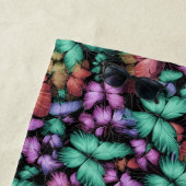 Farbenfrohe Schmetterlinge drucken Strandtuch (Beispiel)