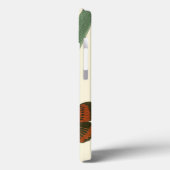 Farbenfrohe Schmetterlinge flattern um ein Blatt Case-Mate iPhone Hülle (Rückseite / Links)