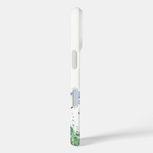 Farbenfrohe Schmetterlinge Flying iPhone Case (Rückseite / Rechts)