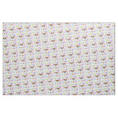 Farbenfrohe Schmetterlinge im Flight Festive Patte Stoff (Yard (91,4 cm))