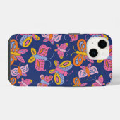 farbenfrohe Schmetterlinge iPhone Hülle (Rückseite (Horizontal))