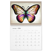 Farbenfrohe Schmetterlinge | Radiant Butterfly Mag Kalender (Jan 2026)