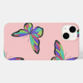 Farbenfrohe Schmetterlinge, Schmetterlingsflüge Te Case-Mate iPhone Hülle (Rückseite (Horizontal))