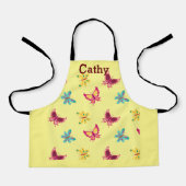Farbenfrohe Schmetterlinge Schürze (Vorderseite)