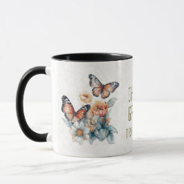Farbenfrohe Schmetterlinge Tasse