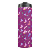 Farbenfrohe Schmetterlinge Thermosbecher (Vorderseite)