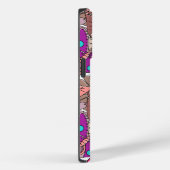 Farbenfrohe Schmetterlinge und Blume Case-Mate iPhone Hülle (Rückseite / Rechts)