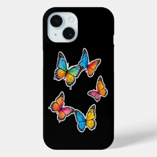 Farbenfrohe Schmetterlingsdarstellung Case-Mate iPhone Hülle
