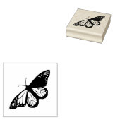 Farbenfrohe Schmetterlingskrone Gummistempel (Stempel)
