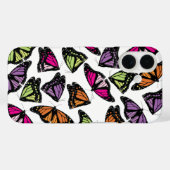 Farbenfrohe Schmetterlingsmuster Case-Mate iPhone Hülle (Rückseite (Horizontal))
