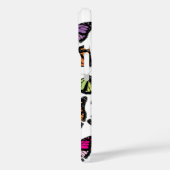 Farbenfrohe Schmetterlingsmuster Case-Mate iPhone Hülle (Rückseite / Links)