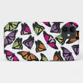 Farbenfrohe Schmetterlingsmuster Case-Mate iPhone Hülle (Rückseite (Horizontal))