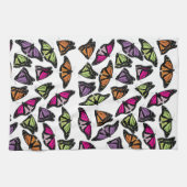 Farbenfrohe Schmetterlingsmuster Geschirrtuch (Horizontal)
