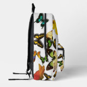 Farbenfrohe Schmetterlingsmuster Überall im Rucksa Bedruckter Rucksack (Links)
