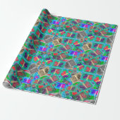 Farbenfrohe Schmetterlingssondierung | Geschenkpapier (Ungerollt)