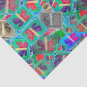 Farbenfrohe Schmetterlingssondierung | Seidenpapier (Detail)