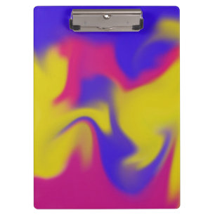 Farbenfrohe Schmuckklammer Klemmbrett