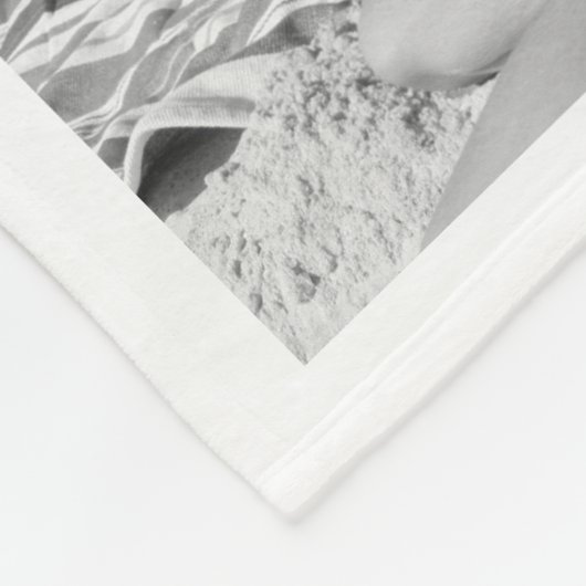 Farbenfrohe Schneeflocke Whimsical Joy Foto Fleecedecke (Ecke)