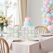 Farbenfrohe Schnuller Muster Kunstwerke Geschenkpapier