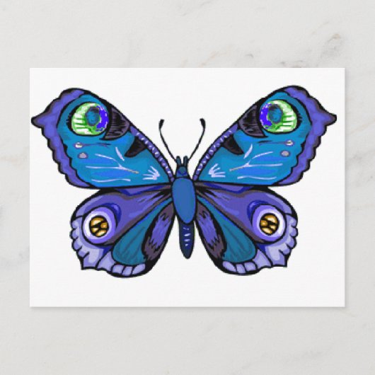 Farbenfrohe Schönheit 2 Postkarte (Vorderseite)