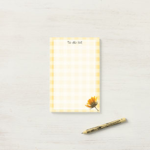 Farbenfrohe Schotte und Sonnenblumen Zur Liste Gel Post-it Klebezettel