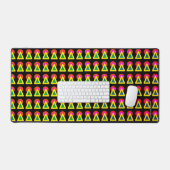 Farbenfrohe Schreibtischmatte (Tastatur & Maus)