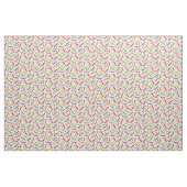 Farbenfrohe Schulkrabbe mit Formen Muster Stoff (Fat Quarter (45,7 x 55,9 cm))