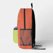 Farbenfrohe Schultasche - Niedliche und haltbare T Bedruckter Rucksack (Rechts)