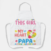 Farbenfrohe Schürze für das liebende Kochen Gesche (Vorderseite)