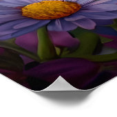 Farbenfrohe Schwangvögel im Blut - Frühlingsblüten Poster (Ecke)