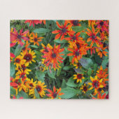 Farbenfrohe Schwarz-mit Augen Susans in Vermont Puzzle (Horizontal)