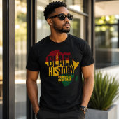 Farbenfrohe Schwarze Geschichte T-Shirt