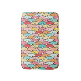 Farbenfrohe Schweine Funny und Niedliches Muster Badematte