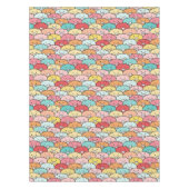 Farbenfrohe Schweine Funny und Niedliches Muster Tischdecke (Vorderseite)