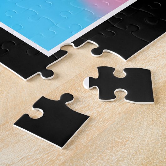 Farbenfrohe, schwer zu lösende, farbenfrohe puzzle (Seite)