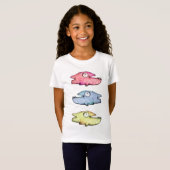 Farbenfrohe Schwimmfische T-Shirt (Vorne ganz)