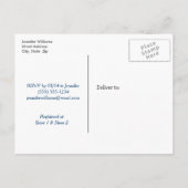 Farbenfrohe Sea Life Boy Kinderdusche Einladung (Rückseite)